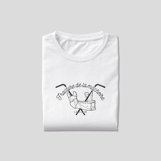 Fracture de la mâchoire - T-shirt Bio